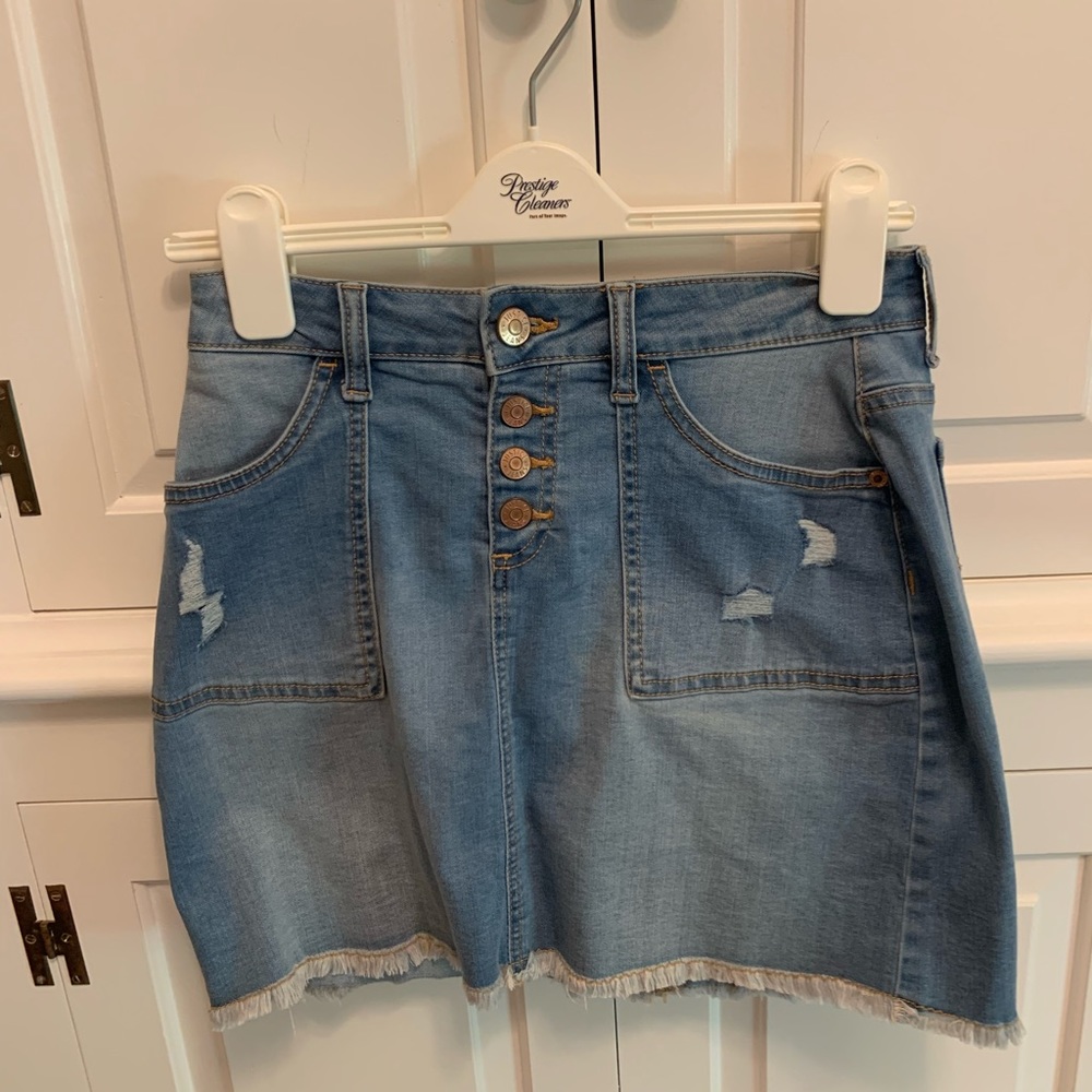 NWOT Justice Girls Denim Skirt